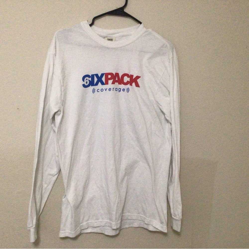 Comfort Colors White Long Sleeve Shirt